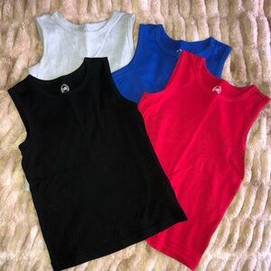 Boys summer tank tops bundle size 6-7